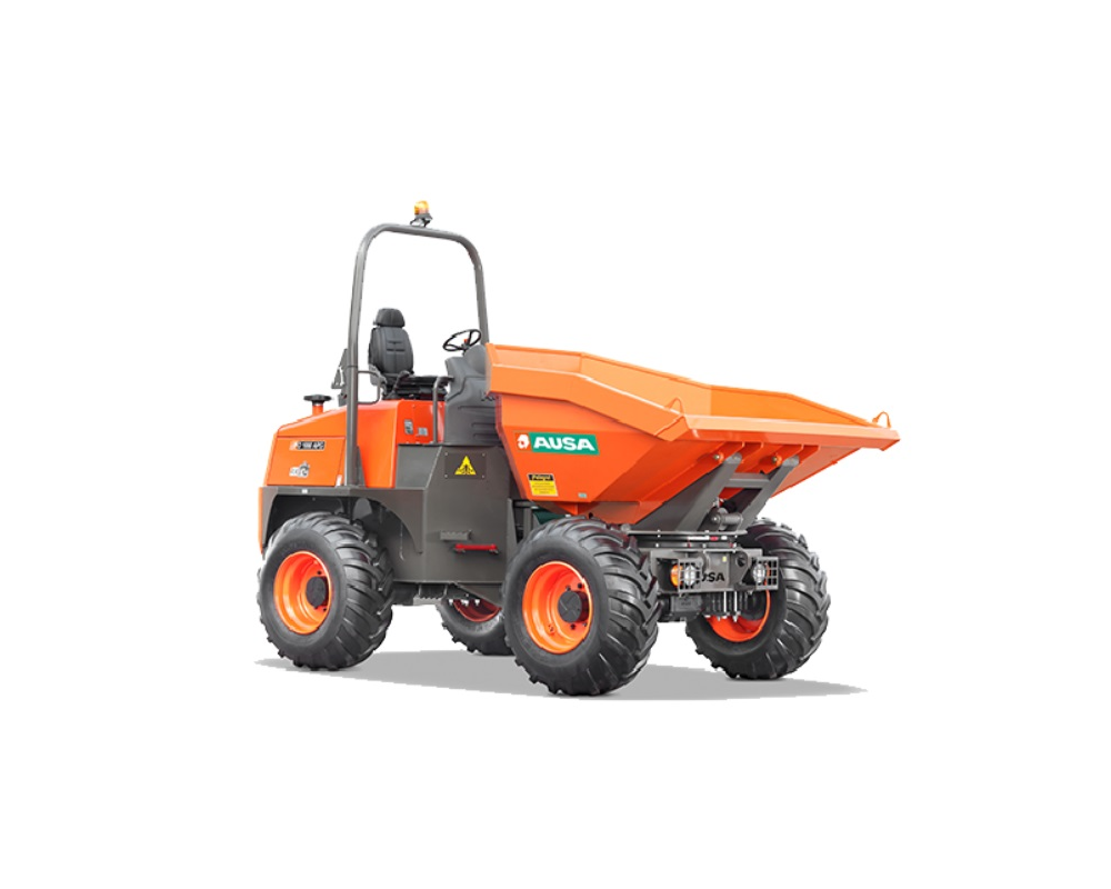 Mini-Dumper tri-basculante 10 ton.